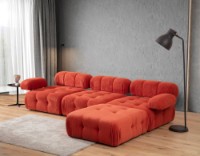 Угловой диван Atelier Del Sofa Doblo Red фото №3 — интернет-магазин Desire.md
