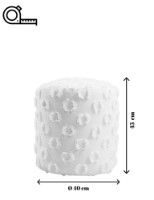 Fotoliu moale Atelier Del Sofa Astrid White imaginea #8 — magazin online Desire.md