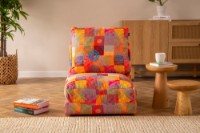 Fotoliu Atelier Del Sofa Taida Patchwork imaginea #2 — magazin online Desire.md