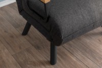 Fotoliu Atelier Del Sofa Sando Dark Grey imaginea #4 — magazin online Desire.md
