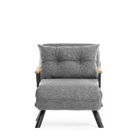 Кресло Atelier Del Sofa Sando Light Grey фото №10 — интернет-магазин Desire.md