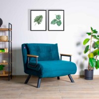 Кресло Atelier Del Sofa Sando Petrol Green