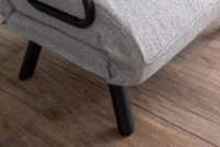 Fotoliu Atelier Del Sofa Sando Teddy Fabric Grey imaginea #4 — magazin online Desire.md