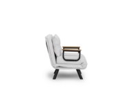 Кресло Atelier Del Sofa Sando Teddy Fabric White фото №9 — интернет-магазин Desire.md