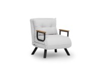 Кресло Atelier Del Sofa Sando Teddy Fabric White фото №17 — интернет-магазин Desire.md