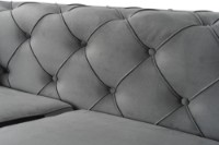 Угловой диван Atelier Del Sofa Como Eco Right Anthracite фото №9 — интернет-магазин Desire.md
