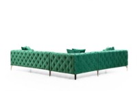Угловой диван Atelier Del Sofa Como Left Green фото №7 — интернет-магазин Desire.md