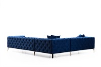 Угловой диван Atelier Del Sofa Como Left Navy Blue фото №4 — интернет-магазин Desire.md