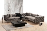 Угловой диван Atelier Del Sofa Como Right Anthracite фото №2 — интернет-магазин Desire.md