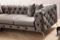 Угловой диван Atelier Del Sofa Como Right Anthracite фото №3 — интернет-магазин Desire.md