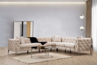 Угловой диван Atelier Del Sofa Como Right Ecru