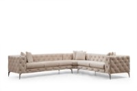 Угловой диван Atelier Del Sofa Como Right Ecru фото №4 — интернет-магазин Desire.md