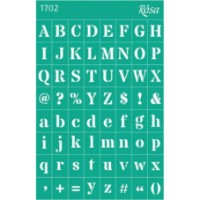 Trafaret autoadeziv Rosa Alphabet №1702 (GPT50083150)