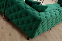 Угловой диван Atelier Del Sofa Como Right Green фото №5 — интернет-магазин Desire.md