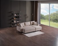 Угловой диван Atelier Del Sofa Flavia Beige фото №2 — интернет-магазин Desire.md