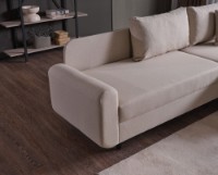 Угловой диван Atelier Del Sofa Flavia Beige фото №8 — интернет-магазин Desire.md