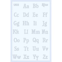Șablon Rosa Alphabet U02 (3621002)