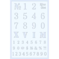 Șablon Rosa Alphabet U05 (3621005)