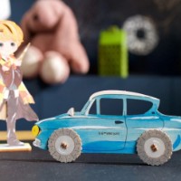 Деревянная 3D-раскраска Ugears Ford Anglia фото №3 — интернет-магазин Desire.md