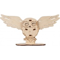 Деревянная 3D-раскраска Ugears Hedwig Owl