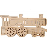 Puzzle 3D de colorat Ugears Hogwarts Express