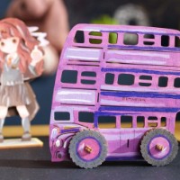 Деревянная 3D-раскраска Ugears The Knight Bus  фото №4 — интернет-магазин Desire.md