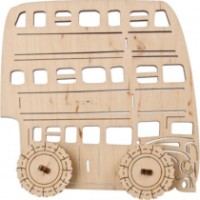 Деревянная 3D-раскраска Ugears The Knight Bus 