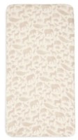 Cearșaf pentru copii Jollein Jersey Animals Nougat 40/50x80/90cm (511-501-67044)
