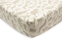 Cearșaf pentru copii Jollein Jersey Animals Olive Green 40/50x80/90cm (511-501-67043) imaginea #3 — magazin online Desire.md