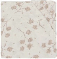 Cearșaf pentru copii Jollein Jersey Leafy Dreams 120x60cm (511-507-68105) imaginea #3 — magazin online Desire.md