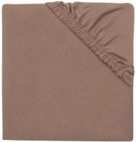Cearșaf pentru copii Jollein Jersey Milky Coffee 120x60cm (511-507-68114) imaginea #2 — magazin online Desire.md