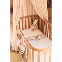 Cearșaf pentru copii Jollein Jersey Oatmeal 120x60cm (511-507-67098) imaginea #2 — magazin online Desire.md