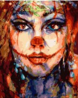 Tablou pe numere Colora Mask 40x50cm (GX44446)
