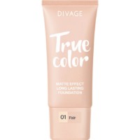 Fond de ten pentru față Divage True Color Foundation №01 Fair  imaginea #1 — magazin online Desire.md