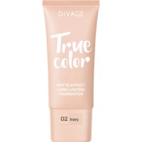 Fond de ten pentru față Divage True Color Foundation №02 Ivory  imaginea #1 — magazin online Desire.md