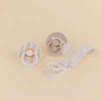 Set cadou BIBS Colour Latex 0m+ 2pcs & Lantisor Clip Loop (7500140) imaginea #4 — magazin online Desire.md