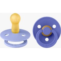 Suzeta BIBS Colour Latex 0m+ 2pcs Hush/Grape (110472) imaginea #2 — magazin online Desire.md