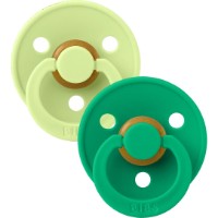 Suzeta BIBS Colour Latex 0m+ 2pcs Matcha/Cactus (110473)