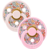 Suzeta BIBS Colour Latex 0m+ 2pcs Oscar Meadow/Petal Mix (11035102)