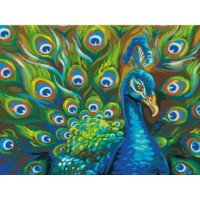 Картина по номерам Colora Peacock 30x40cm (EX5301)
