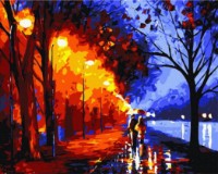 Tablou pe numere Colora Promenade 40x50cm (G360)