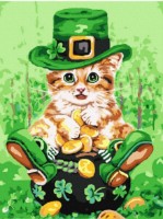 Tablou pe numere Colora Puss in Boots 30x40cm (EX5203)