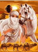 Tablou pe numere Colora Sahara 30x40cm (EX5253)