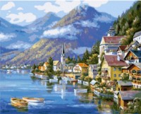 Tablou pe numere Colora Shore 40x50cm (G599)