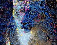 Tablou pe numere Colora Tiger 40x50cm (GX34159)