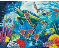 Tablou pe numere Colora Water World 40x50cm (GX44152)