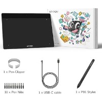Tabletă grafică XP-Pen Deco Fun L Black imaginea #3 — magazin online Desire.md
