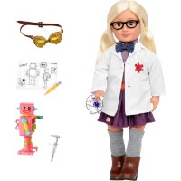Păpușa Battat Our Generation: Amelia The Inventor 46cm (BD31120Z)
