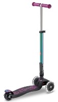Trotinetă Micro Maxi Deluxe Foldable LED Neochrome Purple (MMD405) imaginea #2 — magazin online Desire.md