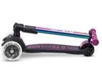 Trotinetă Micro Maxi Deluxe Foldable LED Neochrome Purple (MMD405) imaginea #4 — magazin online Desire.md